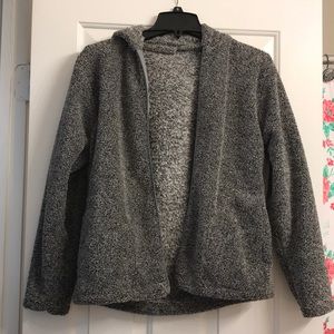 Grey Sherpa / Fuzzy Jacket